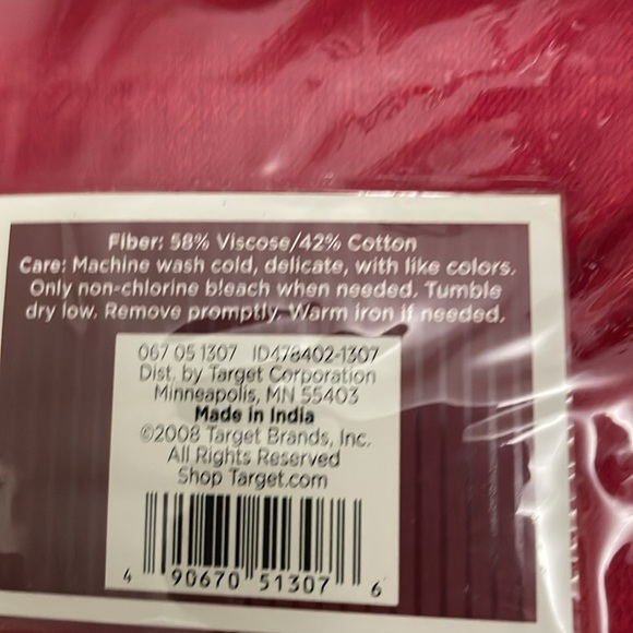 12 Classic Deep Red Cloth Napkins. NWT - Picture 4 of 5
